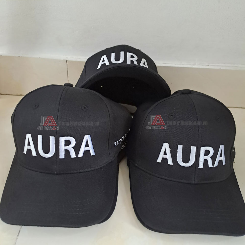 Mẫu mũ nón kết công ty có in logo theo yêu cầu giá rẻ - Công ty dịch vụ AURA 