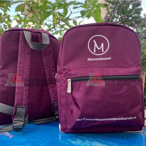 Nhận may balo đồng phục mầm non cho bé có logo theo yêu cầu giá rẻ TPHCM - Hà Nội