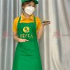 Combo nón, áo, tạp dề - Đồng phục quán ăn, nhà hàng đẹp - Nhà hàng Bếp Lá