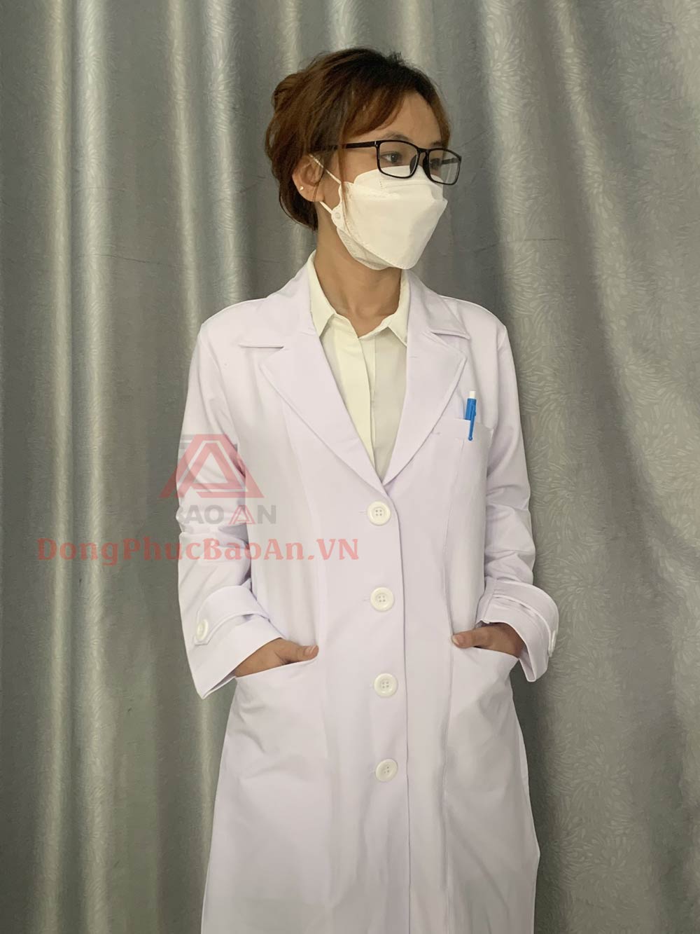 Xưởng may đồng phục áo blouse trắng cho sinh viên khoa y theo yêu cầu TPHCM - Hà Nội