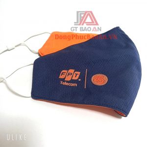 Mẫu khẩu trang vải in logo làm quà tặng giá rẻ TPHCM - FPT