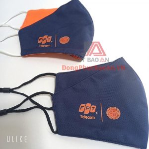 Mẫu khẩu trang vải in logo làm quà tặng giá rẻ TPHCM - FPT