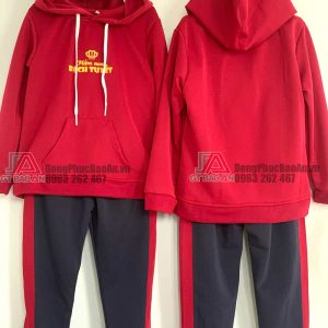 Nhận may đồng phục mầm non mùa đông có logo theo yêu cầu giá rẻ Hà Nội- Đà Nẵng - Trường mầm non Bạch Tuyết