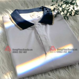 Nhận may áo thun đồng phục ngắn tay có logo theo yêu cầu, áo thun đồng phục công sở mới nhất 2022
