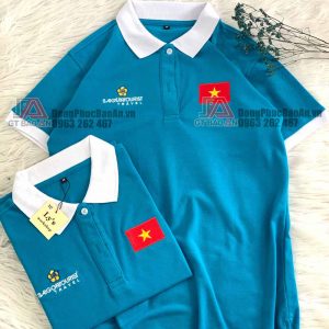 May áo thun đồng phục du lịch, áo thun nhân viên nam nữ vải cao cấp giá tốt TPHCM - Saigon Tourist Travel