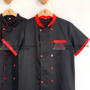 Mẫu đồng phục áo bếp nhà hàng khách sạn may sẵn đẹp giá tốt nhất TPHCM - Bình Dương