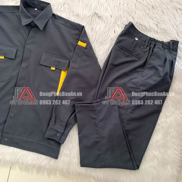 Quần áo bảo hộ cho nhân viên kỹ thuật, đồng phục bảo hộ lao động giá rẻ TPHCM - Công ty Gia Bảo