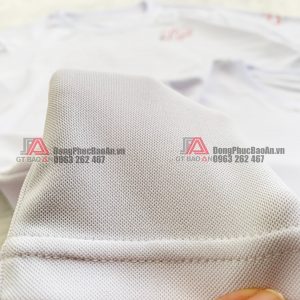 May áo thun đồng phục công ty bảo hiểm chuyên nghiệp, in thêu logo chất lượng - Công ty Prudental Mỹ Tho