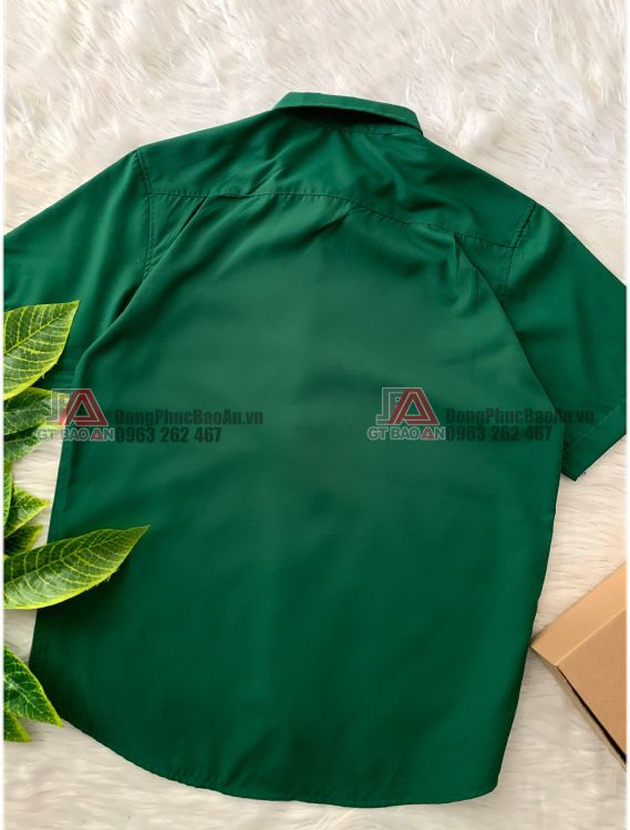 May áo sơ mi đồng phục nhà hàng chuyên nghiệp, cao cấp TPHCM - SABUYA