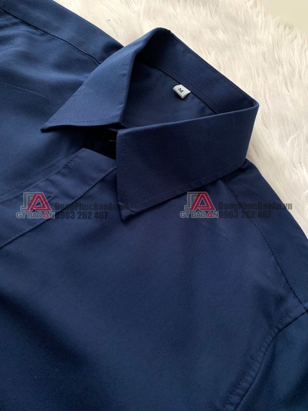 Mẫu áo sơ mi đồng phục nhân viên nhà hàng, khách sạn đẹp, vải cao cấp TPHCM - SABUYA