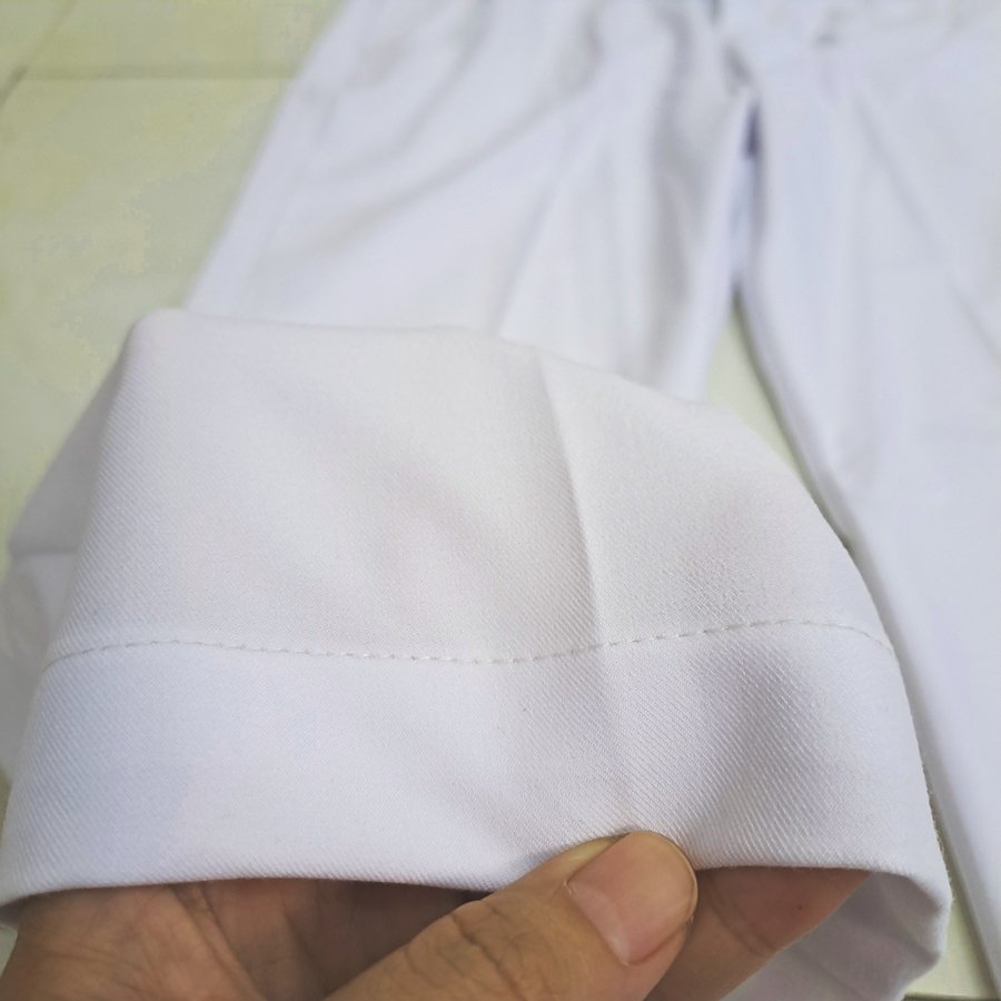 [MAY SẴN] Mẫu quần blouse trắng cho nữ dược sĩ, y tá, điều dưỡng vải cao cấp, form đẹp TPHCM - Đồng Nai