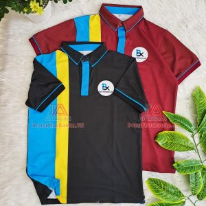 Mẫu áo đồng phục công ty xuất nhập khẩu đẹp, vải cao cấp giá rẻ TPHCM - Công ty BAGU