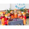 Nhận in thêu logo tạp dề cho bé mầm non theo yêu cầu giá rẻ TPHCM quận Bình Tân