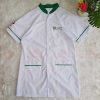 Mẫu áo blouse dược sĩ tay ngắn form đẹp, áo blouse bào chế thuốc thêu logo giá rẻ TPHCM - Công ty Dược Phẩm SAFATIS