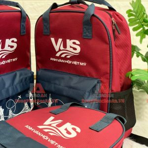 Mẫu balo đồng phục anh ngữ đẹp, cao cấp giá rẻ TPHCM - VUS