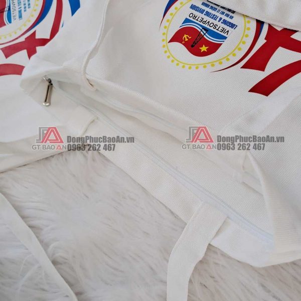 Gia công túi vải canvas theo yêu cầu - Túi canvas quà tặng sự kiện in logo giá rẻ TPHCM - Vietsopetro