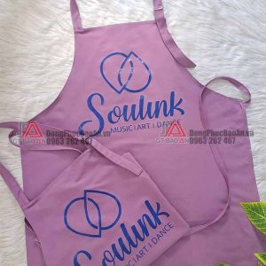 Xưởng may tạp dề đồng phục nam nữ in logo nhanh rẻ uy tín TPHCM - SOULINK
