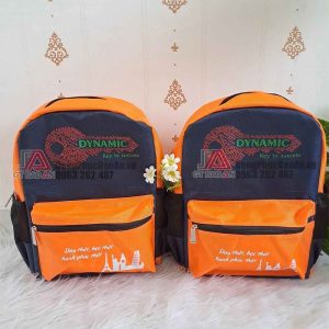 Xưởng may balo quảng cáo in logo uy tín giá rẻ TPHCM - DYNAMIC