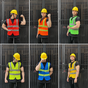 Áo gile phản quang áo bảo hộ cao cấp HCM