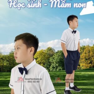 Đồng phục học sinh tiểu học cho bé trai
