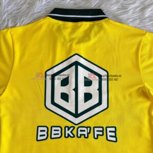 Xưởng in pet Bình Tân, in áo đồng phục quán cafe, áo thun cổ trụ giá rẻ uy tín TPHCM - Quán BBKA'FE