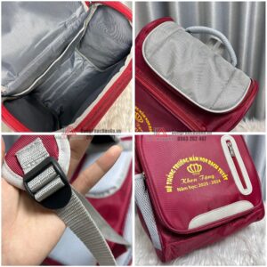 Chi tiết balo mầm non Bạch Tuyết