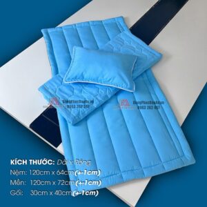 Kích thước của bộ chăn gối nệm