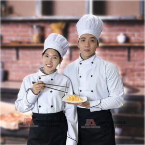 Đồng phục giúp đầu bếp bảo vệ cơ thể