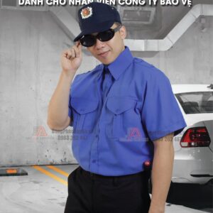 Mẫu áo đồng phục bảo vệ tay ngắn hot nhất năm 2024