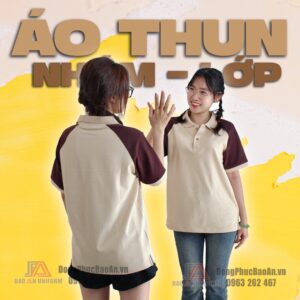 Xưởng may Bảo An nhận in áo lớp theo yêu cầu