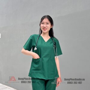 Bộ scrubs cao cấp cho bác sĩ, y tá bệnh viện