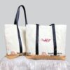 Mẫu túi tote vải giá tốt, thêu logo chất lượng nhất 2024