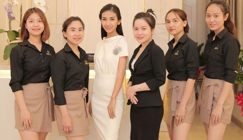 May đồng phục spa đẹp tại HCM