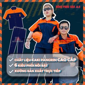 Đặc điểm của quần áo bảo hộ lao động