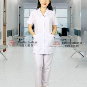 áo blouse dược sĩ nữ kate silk form kat