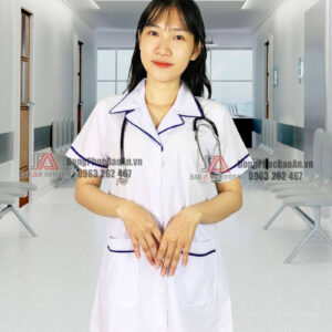 áo blouse dược sĩ nữ
