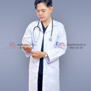 áo blouse dài tay, chất liệu kaki