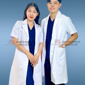 áo blouse ngắn tay cổ vest