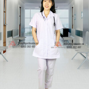 áo blouse cho dược sĩ nữ