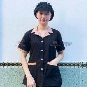 áo tạp vụ không kén người mặc