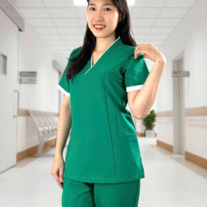 bộ scrubs nữ đẹp và chuyên nghiệp