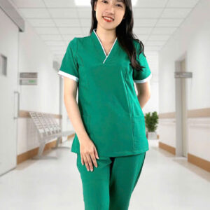 bộ scrubs nữ thun cotton cao cấp