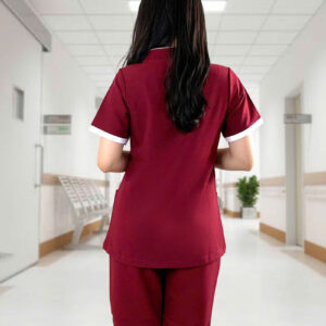 chất liệu bộ scrubs bền bỉ và an toàn