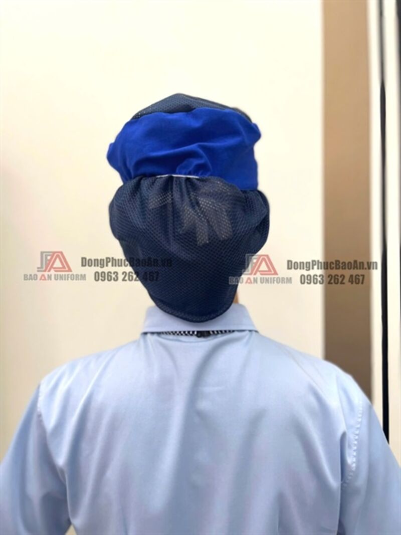 công dụng mũ trùm tóc công nhân