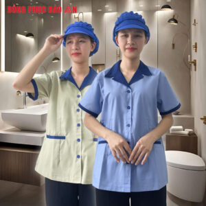 may áo tạp vụ đẹp