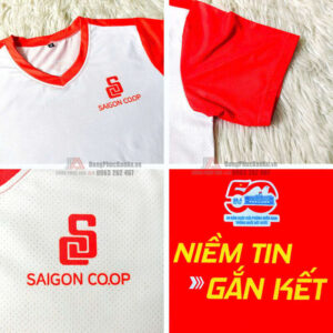 may áo thun sự kiện thể thao đẹp