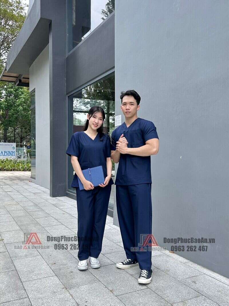 tại sao quần áo scrubs bác sĩ màu xanh