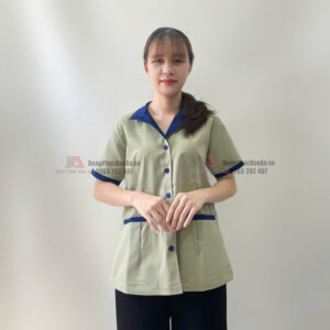 thông tin chi tiết áo đồng phục tạp vụ