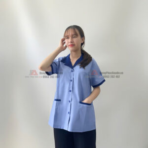 thông tin chi tiết mẫu áo tạp vụ nữ