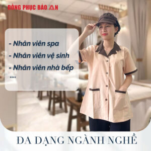 ứng dụng đồng phục tạp vụ